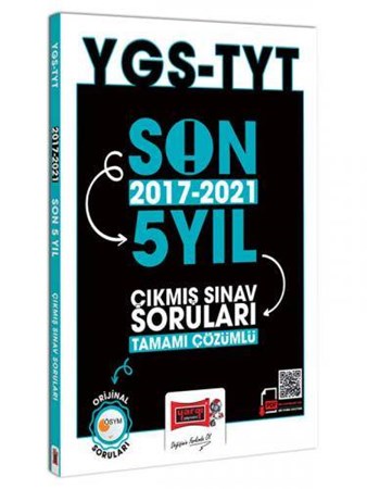 TYT Son 5 Yıl (2017-2021) Tamamı Çözümlü Çıkmış Sınav Soruları