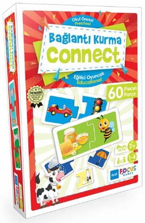 Blue Focus Bağlantı Kurma - Eğitici Oyunlar 60 Parça