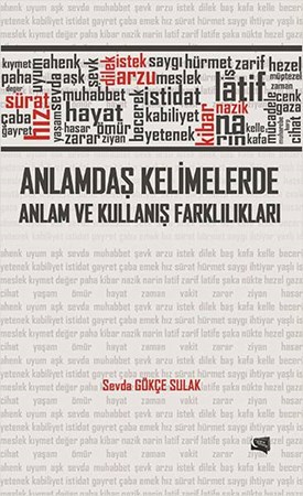 Anlamdaş Kelimelerde Anlam Ve Kullanış