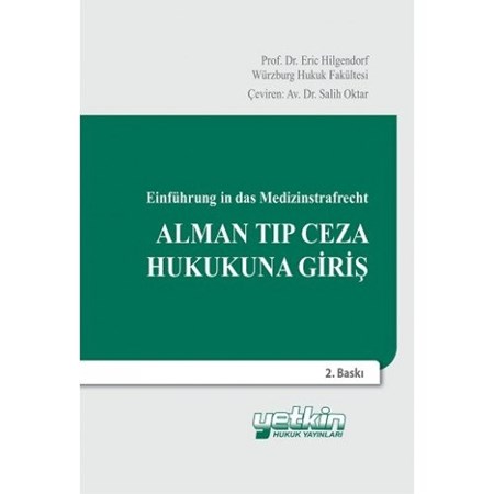 Alman Tıp Hukukuna Giriş