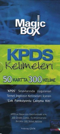 Magic Box Kpds Kelimeleri 50 Kartta 300 Kelime