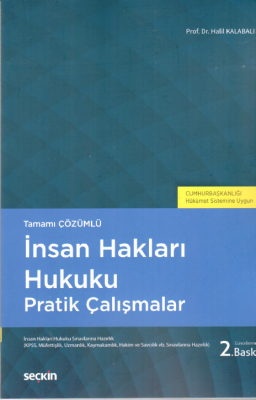 İnsan Hakları Hukuku Pratik Çalışmalar