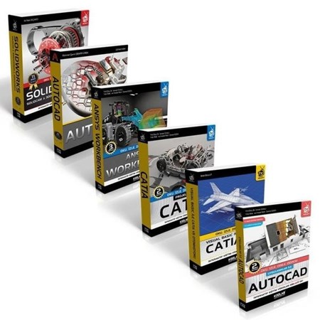 Bilgisayar Destekli Tasarım Ve İmalat Seti 2 (6 Kitap Takım)
