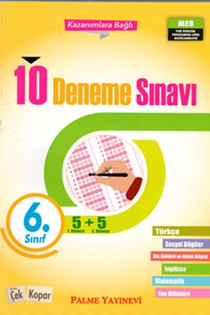 6.sinif 10 Deneme Sinavi