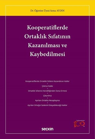 Kooperatiflerde Ortaklık Sıfatının Kazanılması ve Kaybedilmesi