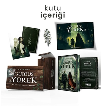 Gümüş Yürek 2 - Bilinmeyen Lanetin Kederi (Özel Kutulu Set) (Ciltli)