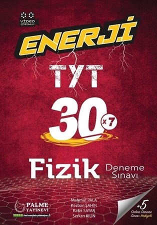 Palme Tyt Fizik Enerji 30 Deneme Sınavı