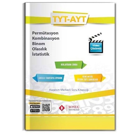 Sonuç Tyt-Ayt Permütasyon-Kombinasyon-Binom-Olasılık-İstatistik (Yeni)