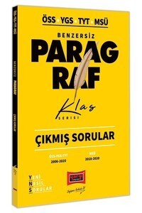 Yargı Yayınları Tyt Ygs Öss Msü Benzersiz Paragraf Çıkmış Sorular Klas Serisi