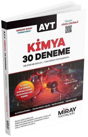 AYT Kimya 30 Deneme