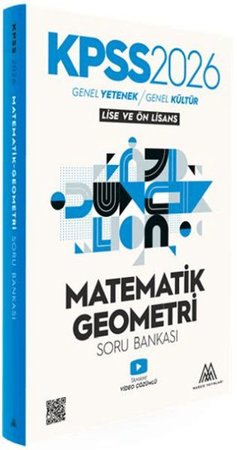 KPSS Matematik - Geometri Soru Bankası 2026