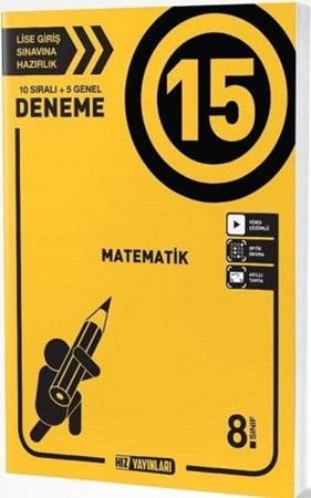 8. Sınıf Matematik 15 Deneme