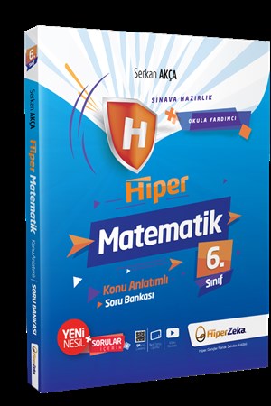 6. Sınıf Hiper Matematik Konu Anlatımlı & Soru Bankası