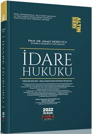 İdare Hukuku Konu Anlatımı - Altın Seri