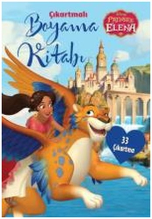 Disney Prenses Elena - Çıkartmalı Boyama Kitabı