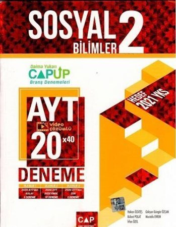 AYT Sosyal Bilimler 2 Up 20 x 40 Deneme