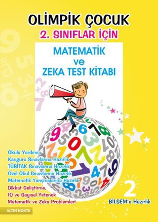 Olimpik Çocuk 2. Sınıflar İçin Matematik ve Zeka Test Kitabı