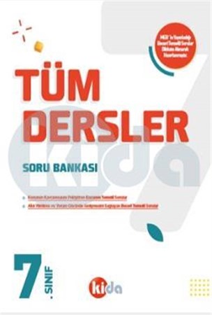 KİDA 7.SINIF TÜM DERSLER SORU BANKASI