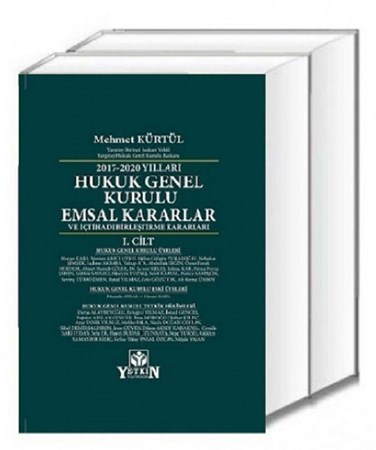 Hukuk Genel Kurulu Emsal Kararlar / 2017–2020 Yılları