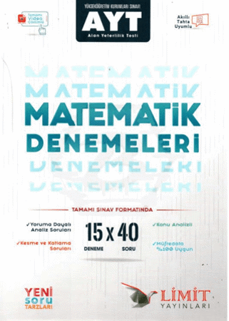 AYT 15'li Matematik Denemeleri