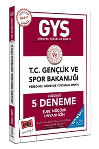 Yargı Yayınları 2020 Gys T.c. Gençlik Ve Spor Bakanlığı Şube Müdürü Unvanı İçin Çözümlü 5 Deneme