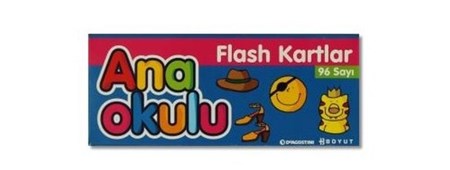 Anaokulu Flash Kartlar 96 Sayı