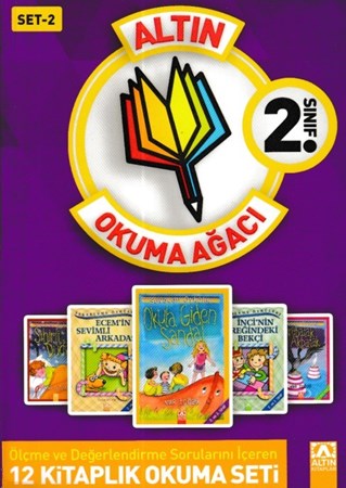 Altın Okuma Ağacı 2. Sınıf Set 2 Mor Kapak