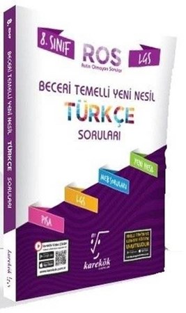 LGS 8. Sınıf Beceri Temelli Yeni Nesil Türkçe Soruları