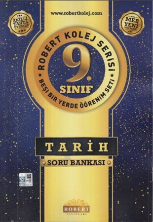 Robert Kolej Serisi 9.sınıf Tarih Soru Bankası Yeni