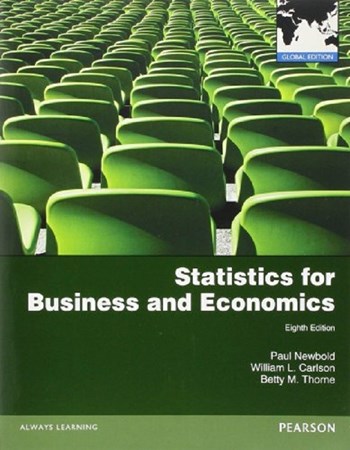 Statistics For Business And Economics With Mymathlab 8E