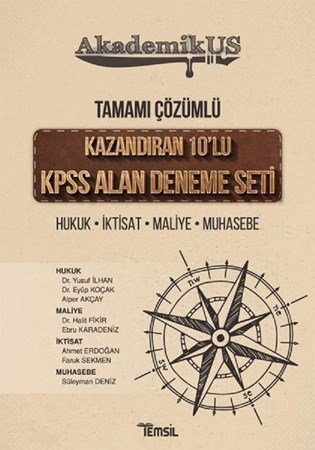 Akademikus Kpss Alan Deneme Seti / Tamamı Çözümlü 10 Deneme