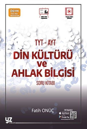 TYT AYT Din Kültürü ve Ahlak Bilgisi Soru Kitabı