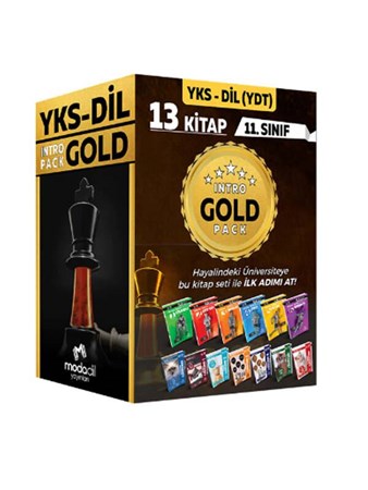 Modadil Yayınları YKSDİL Intro Pack - Gold (11. Sınıf)