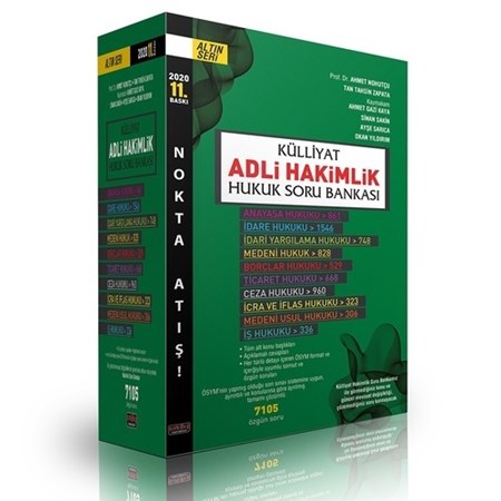 Külliyat Adli Hakimlik Modüler Soru Bankası Nokta Atış Seti Savaş Yayınları 2021