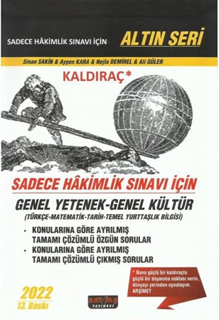 Sadece Hakimlik Sınavı İçin Genel Yetenek-Genel Kültür
