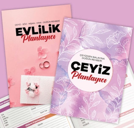 Düğün Planlama Seti - Çeyizden Düğüne