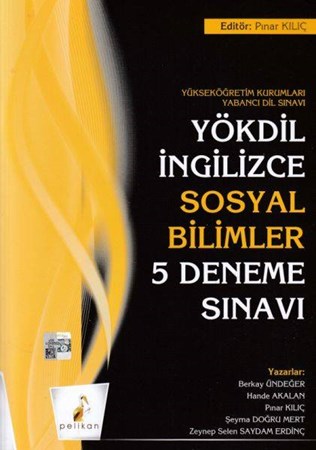Pelikan Yökdil İngilizce Sosyal Bilimler 5 Deneme Sınavı Yeni