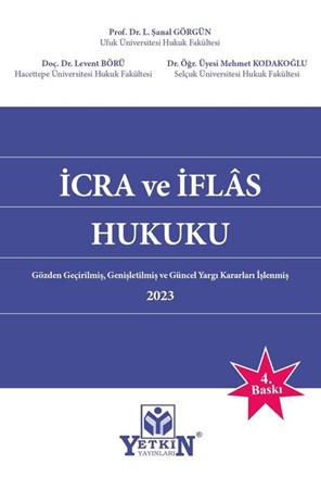 İcra ve İflâs Hukuku 4. BASKI