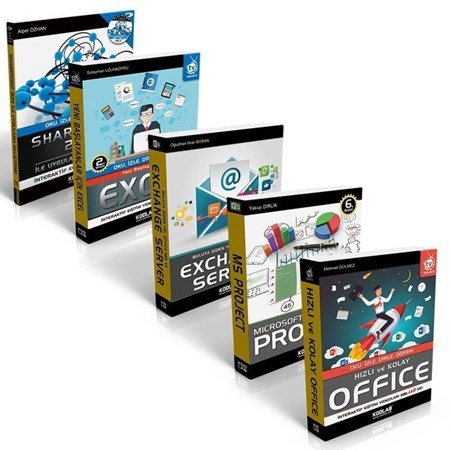 Bilgisayarlı Proje Yönetimi Seti 5 Kitap