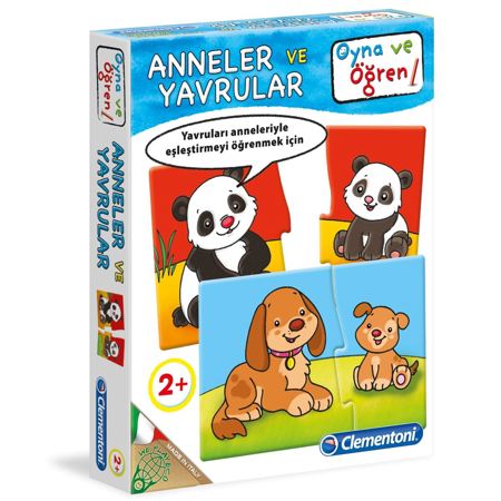 Clementoni Oyna Ve Öğren Anneler Ve Yavrular