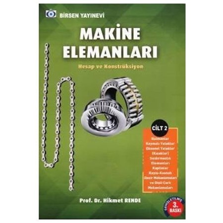 Makine Elemanları Cilt - 2 Hesap Ve Konstrüksiyon