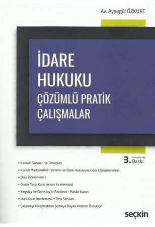 İdare Hukuku Çözümlü Pratik Çalışmalar