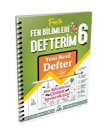 6. Sınıf Fen Bilimleri Defterim Fenito