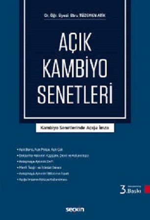 Açık Kambiyo Senetleri / Kambiyo Senetlerinde Açığa İmza