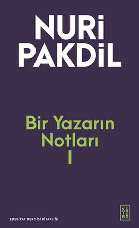 Bir Yazarın Notları I