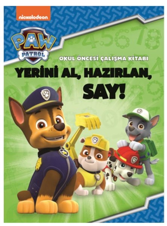 Paw Patrol - Okul Öncesi Çalışma Kitabı