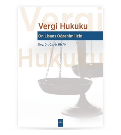 Vergi Hukuku - Ön Lisans Öğrenimi İçin