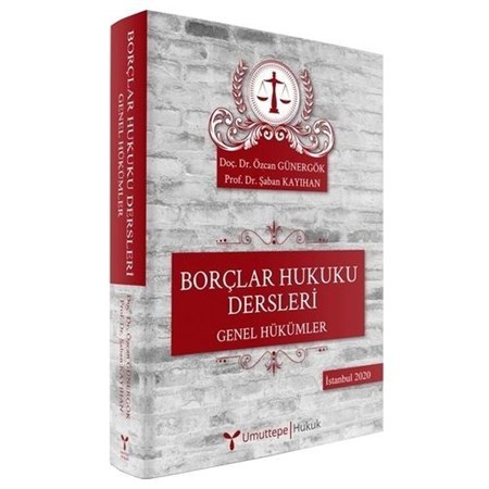 Borçlar Hukuku Dersleri Genel Hükümler