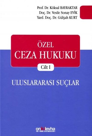 Özel Ceza Hukuku Cit I Uluslararası Suçlar