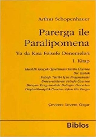 Parerga ile Paralipomena